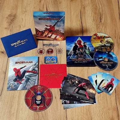 Pókember: Idegenben (UHD + Blu-ray + Bónusz Blu-ray) 
