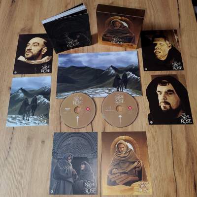 A rózsa neve (UHD + Blu-ray) 
