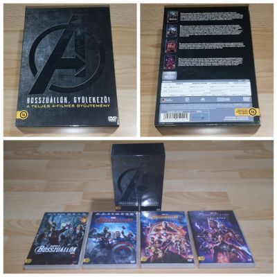 Bosszúállók gyűjtemény (4DVD) 
