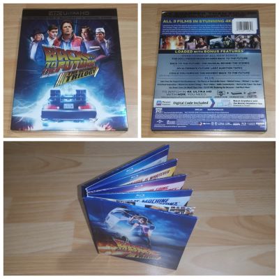 Vissza a jövőbe trilógia (3UHD + 4BD) 
