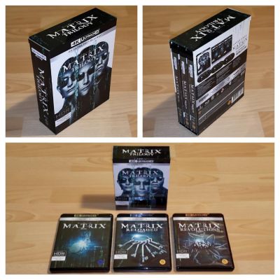 Mátrix trilógia (3 UHD + 6 BD)
