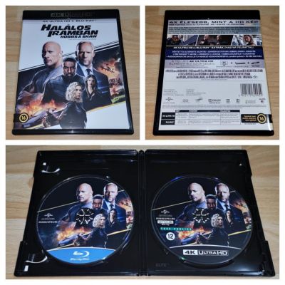 Halálos iramban: Hobbs & Shaw (UHD + BD) 
