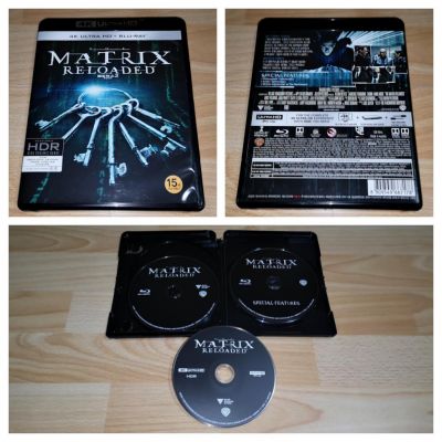 Mátrix: Újratőltve (UHD + 2BD) 
