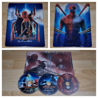 Pókember: Idegenben (BD3D + 2BD) 
