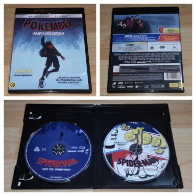 Pókember: Irány a pókverzum (UHD + BD) 
