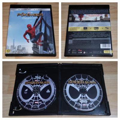 Pókember: Hazatérés (UHD + BD) 
