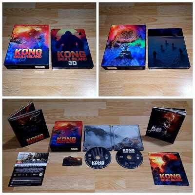 Kong: Koponya-sziget (BD3D + BD)
