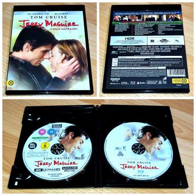 Jerry Maguire - A nagy hátraarc - (UHD + BD) 
