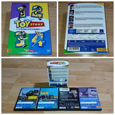 Toy Story 1-4 gyűjtemény (4DVD) 
