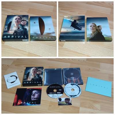 Érkezés (UHD + BD) 
