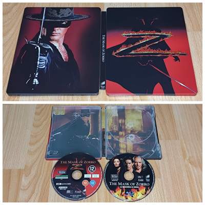 Zorro álarca (UHD + BD) 

