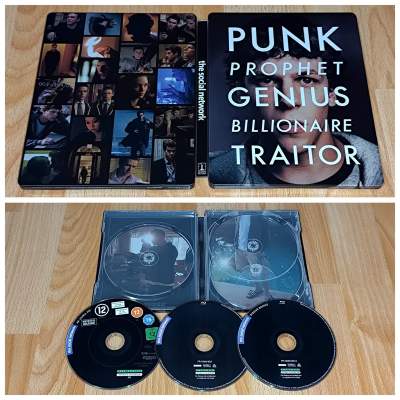 Social Network - A közösségi háló - (UHD + 2BD)
