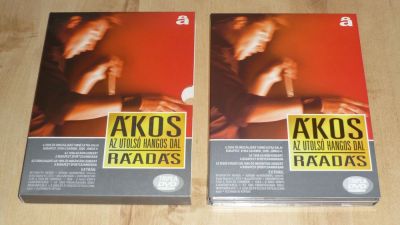 Ákos  - Az utolsó hangos dal ráadás - (3 DVD)
