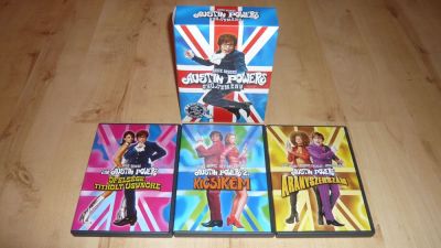 Austin Powers gyűjtemény (3 DVD)
