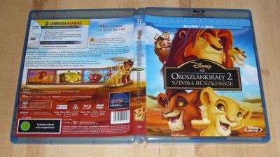 Az oroszlánkirály 2. – Szimba büszkesége - (BD + DVD)
