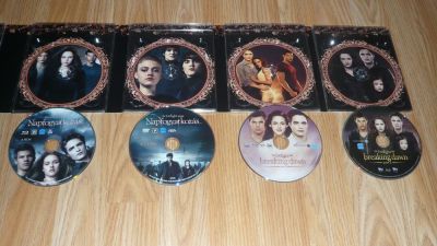 Twilight - Alkonyat - Saga (5 BD + 2 DVD)
