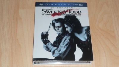 Sweeney Todd - A Fleet Street démoni borbélya - (BD + 2 DVD)
