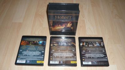 A hobbit trilógia (bővített változatok gyűjteménye) (9 BD)
