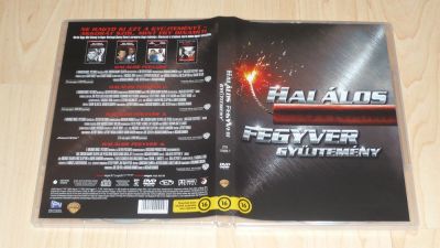 Halálos fegyver gyűjtemény (4 DVD)

