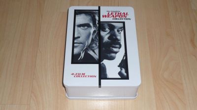 Halálos fegyver gyűjtemény (4 DVD)
